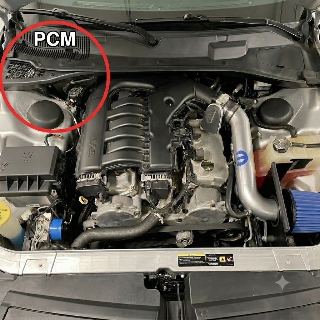 05187011AD 08 CHARGER MAGNUM 300 2.7L ABS 45S PROGRAMMED ENGINE COMPUTER ECM PCM