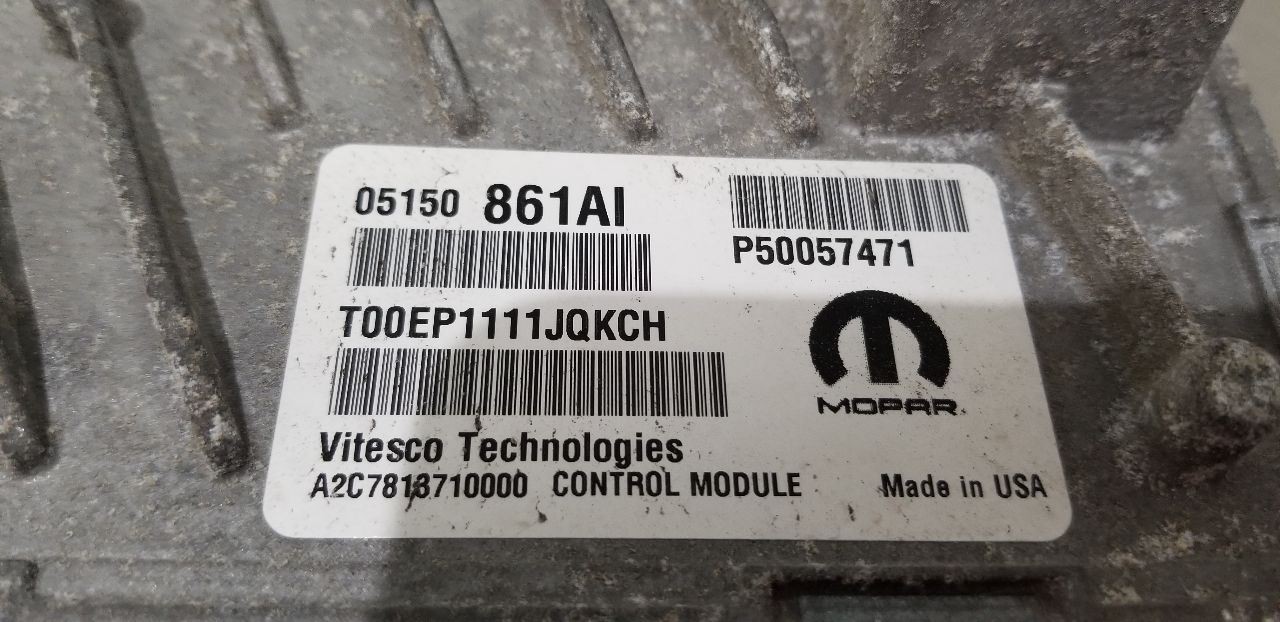 21 JEEP WRANGLER JL JLU ECM ENGINE CONTROL MODULE 2.0L 5150861AI