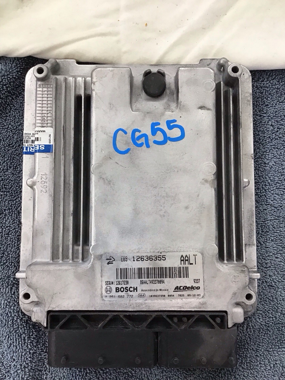 OEM 2010-2011 Chevrolet Traverse Camaro Cadillac CTS STS ECM Module | 12636355