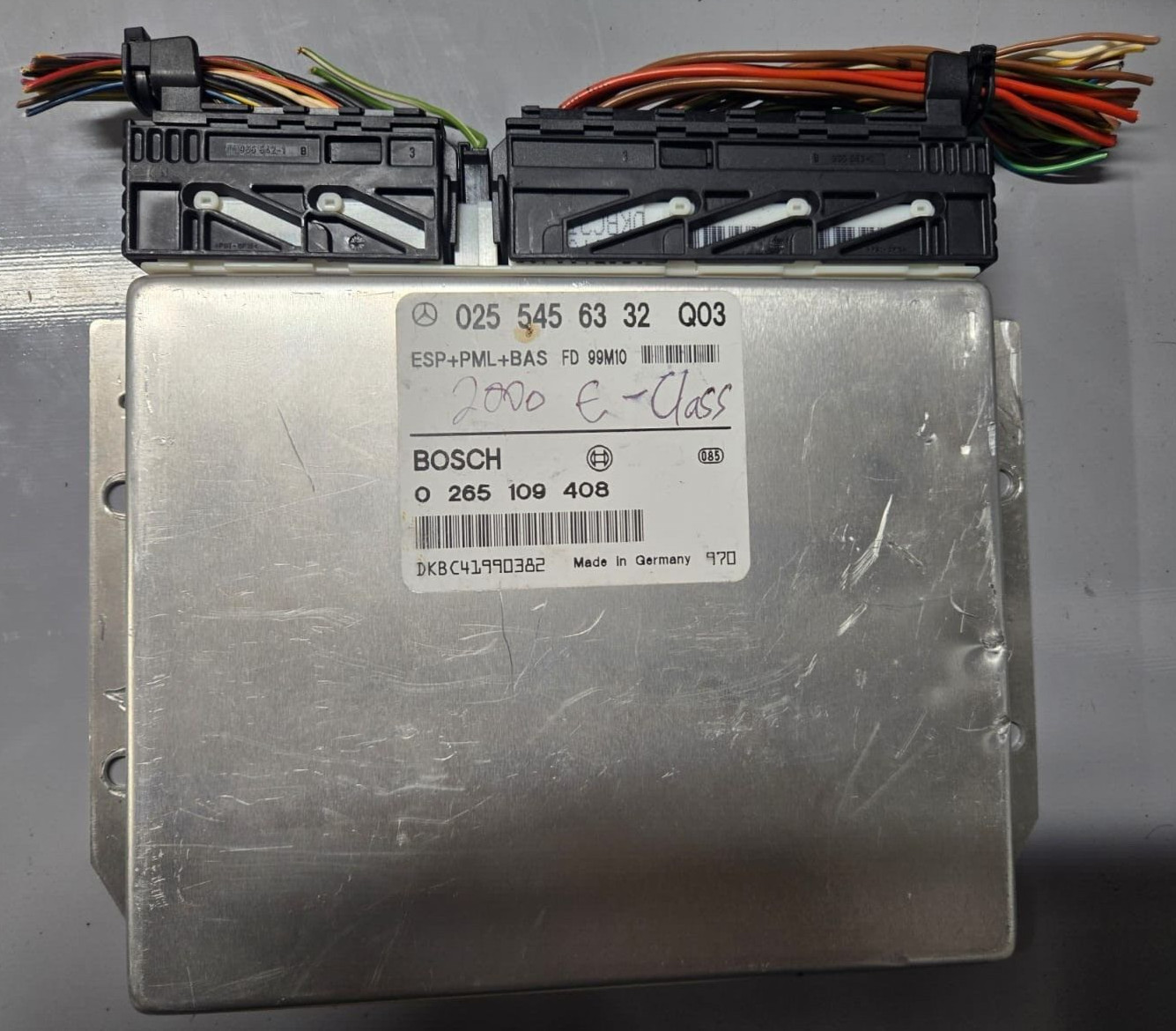 025 545 63 32 ✅Mercedes Benz W210 E-CLASS ESP PML BAS ABS Control OEM 0255456332