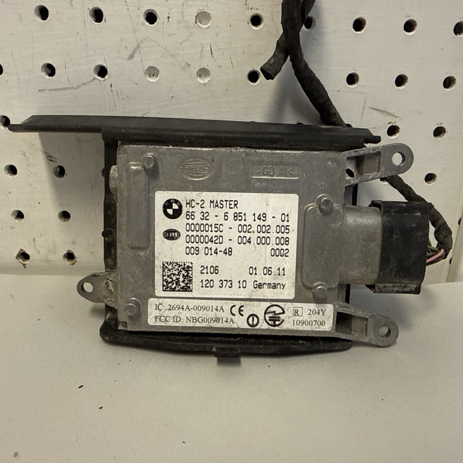 2011 BMW F10 550XI RH PASSENGER REAR LANE DEPARTURE RADAR SENSOR OEM