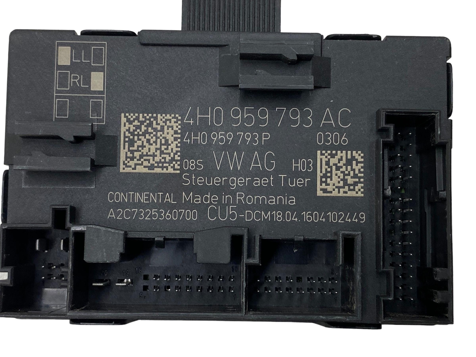 2015-2019 PORSCHE MACAN SET FRONT LEFT & RIGHT REAR LH & RH DOOR CONTROL MODULE
