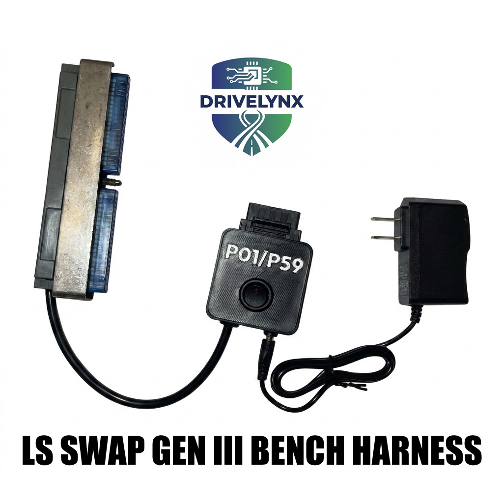 PRO LS SWAP Gen 3 P01 P59 ECU ECM BENCH PROGRAMMING HARNESS CABLE