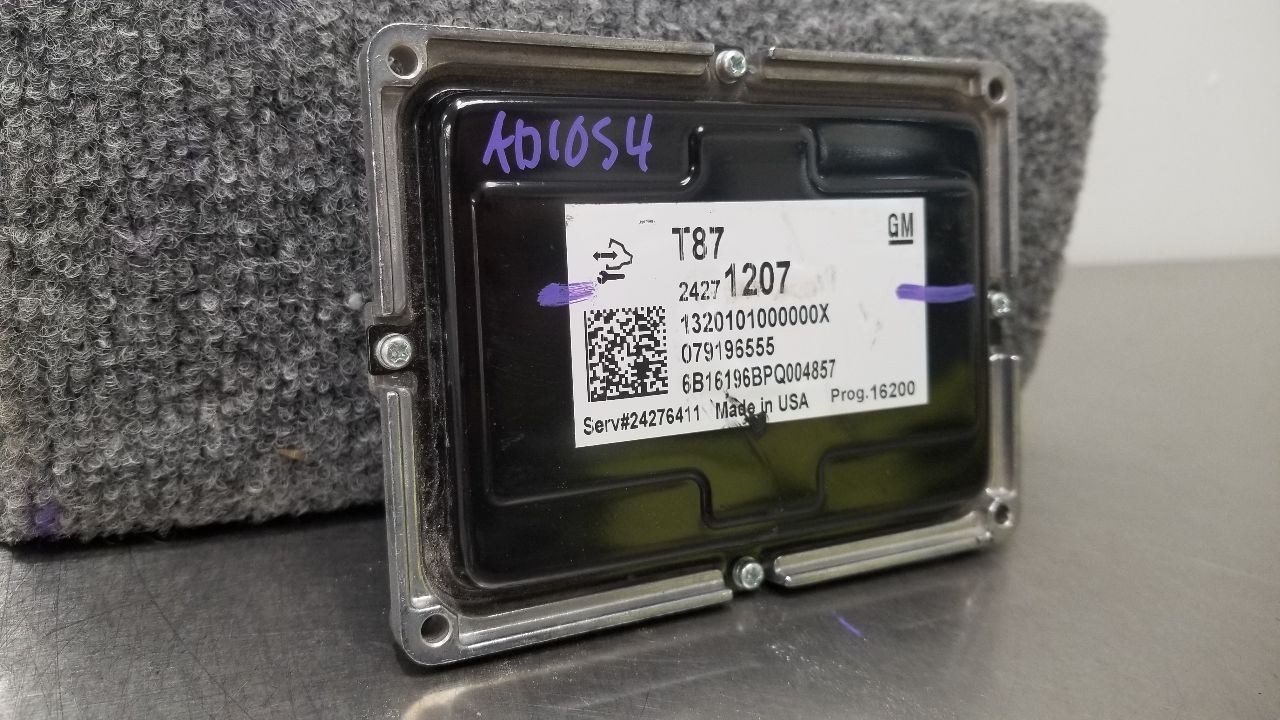 16 CHEVY SILVERADO 2500 AUTOMATIC 6 SPEED TRANSMISSION CONTROL MODULE 24276411