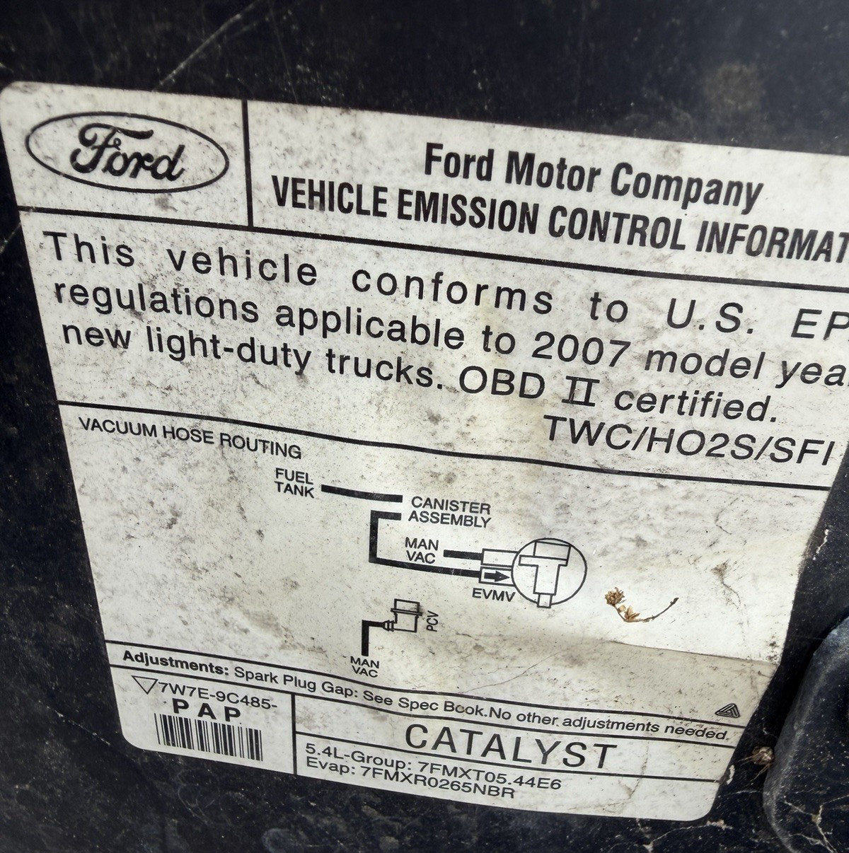 2007 2008 Ford Expedition Engine Control Unit ECU ECM Module 7L1A-12A650-AGB