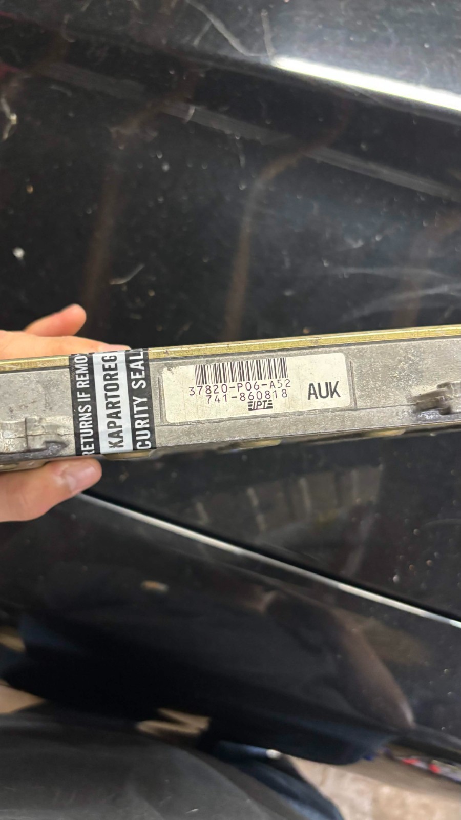 Honda Civic 92-95 OBD1 Automatic Non-VTEC ECU Engine Computer 37820-P06-A52