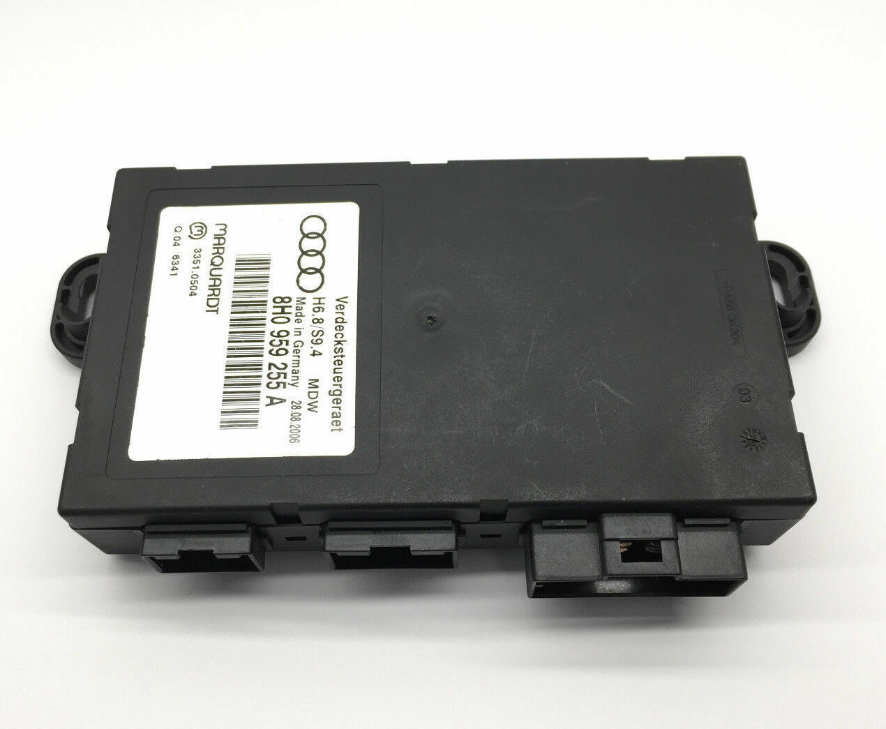 Refurbished Audi A4 B7 CONVERTIBLE ROOF CONTROL MODULE 8H0959255A