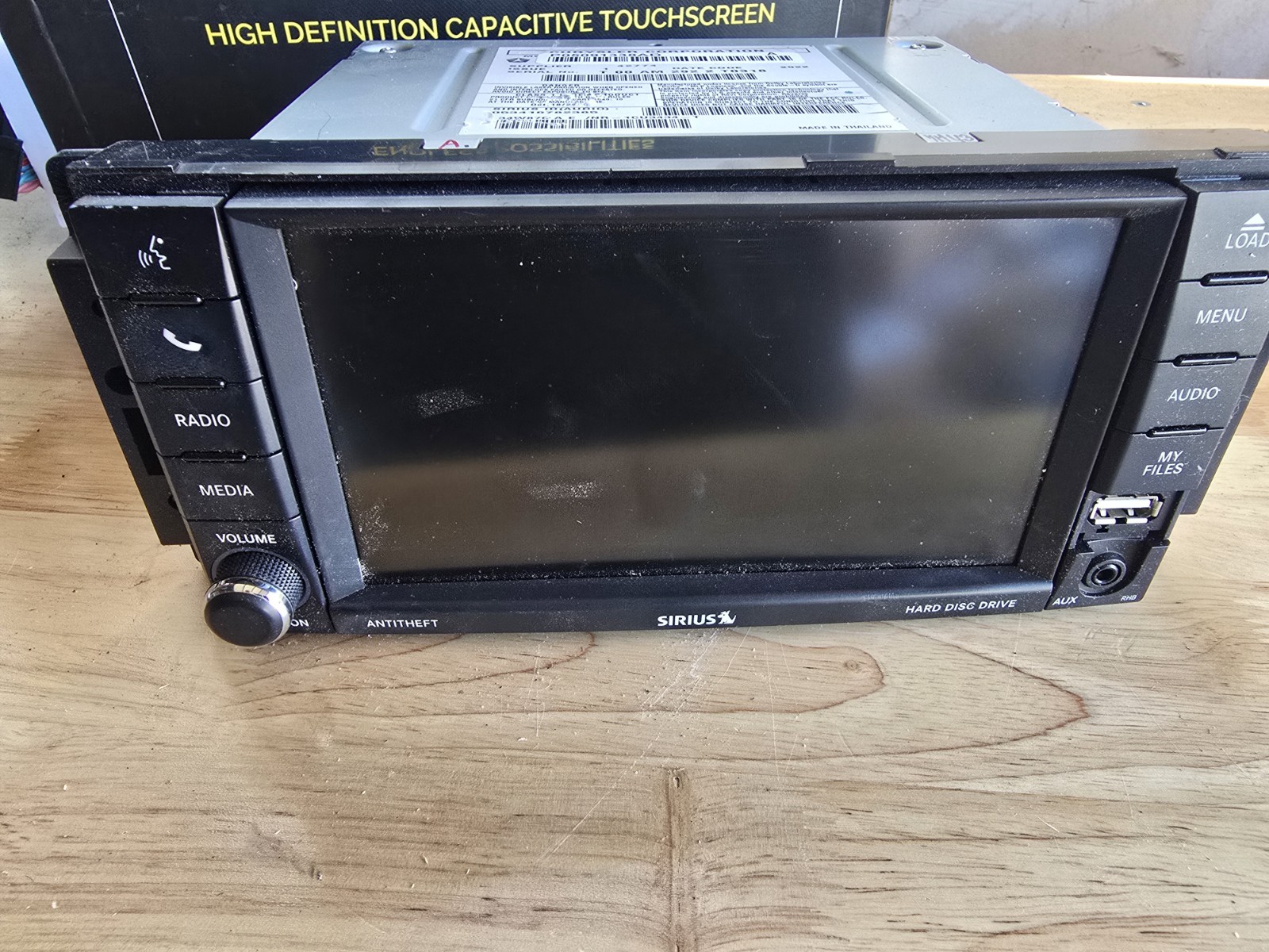2011-2018 Jeep Wrangler JK JKU OEM RHB Chrysler Touchscreen Radio Sirius