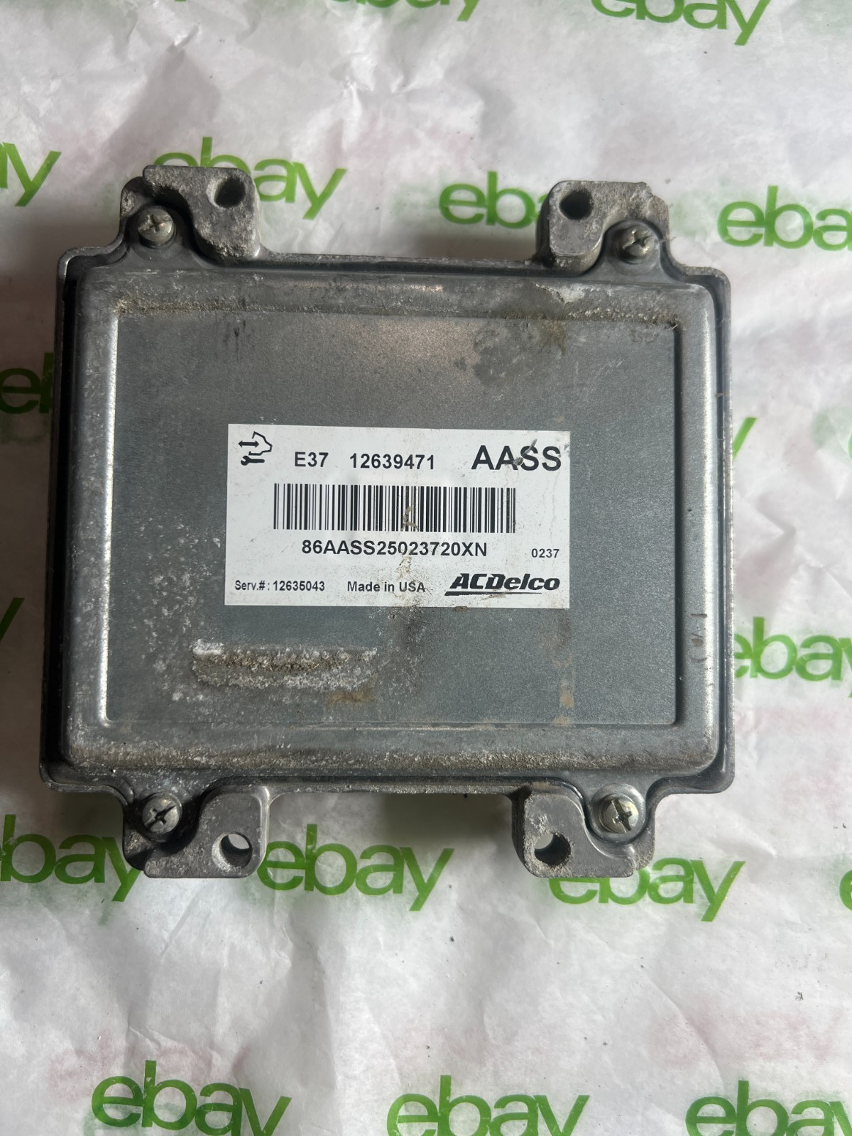10-13 GMC Engine Control Module 12639471 AASS
