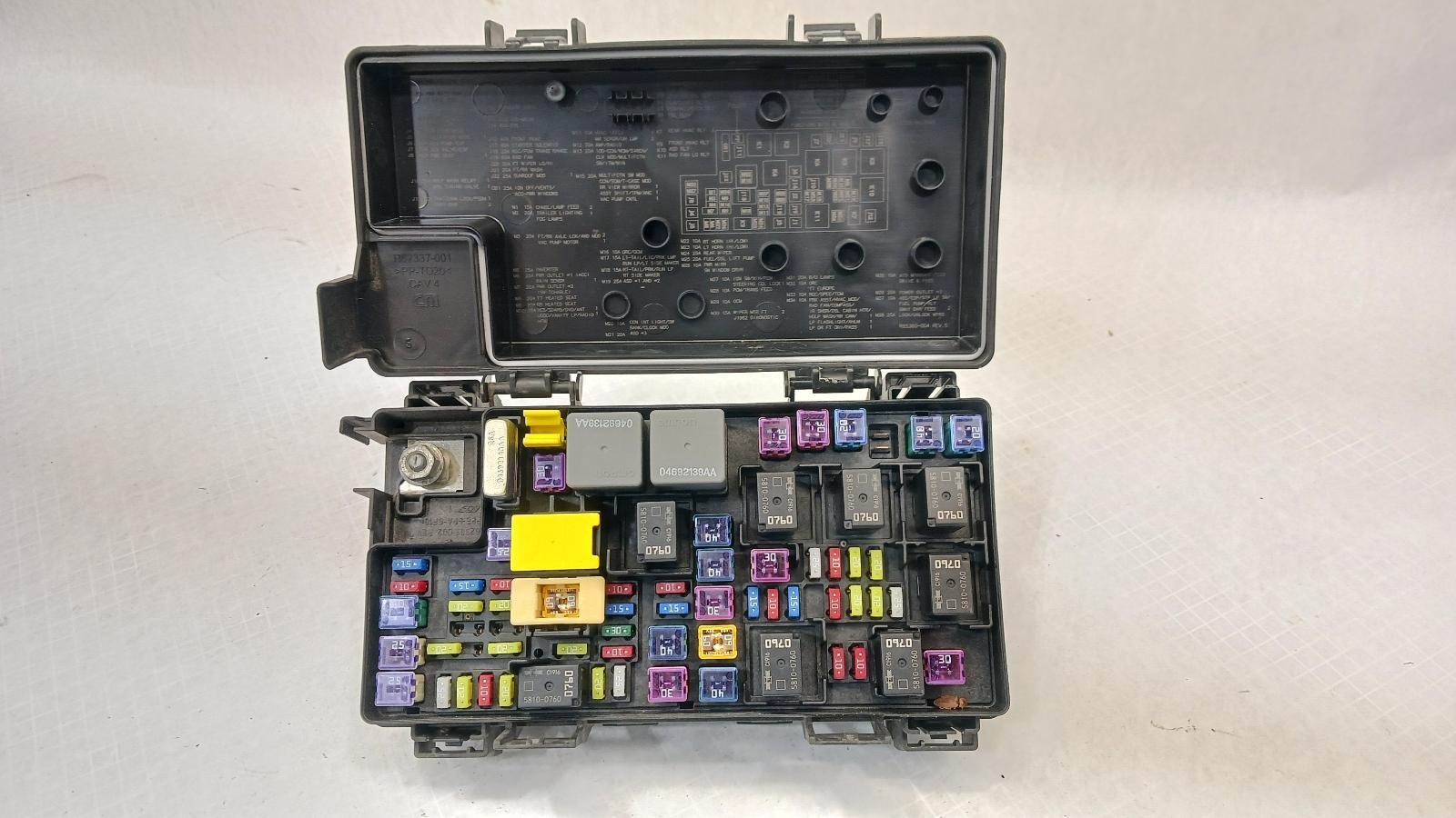 ’15-’20 DODGE CARAVAN TIPC power control module fuse box OEM 1 Year Wnty!