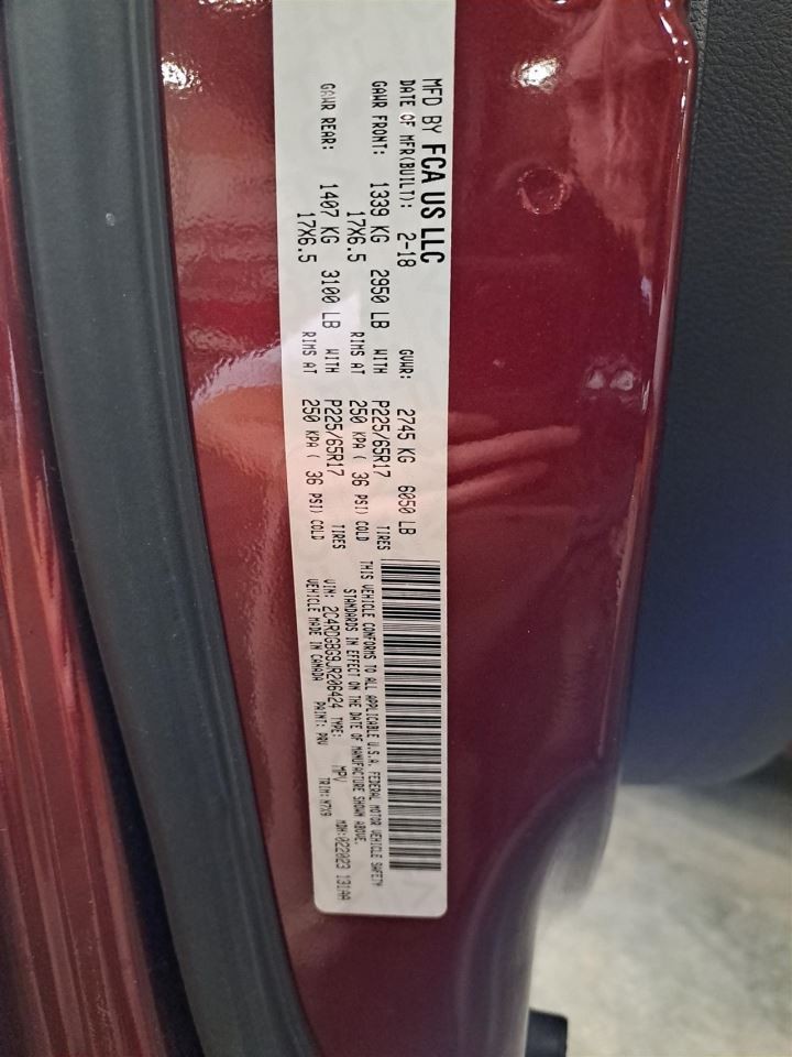 2018 Caravan Engine Computer/Module Ecu/Ecm/Pcm Sku#4432765