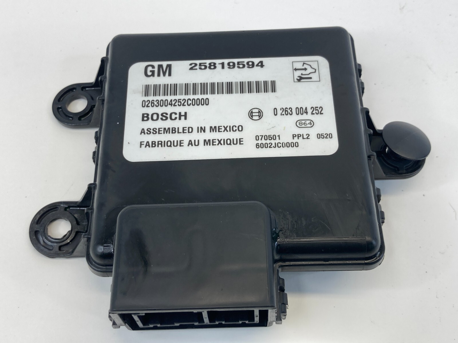 2007 2008 CADILLAC SRX PARK PARKING ASSIST AID CONTROL MODULE 25819594 OEM