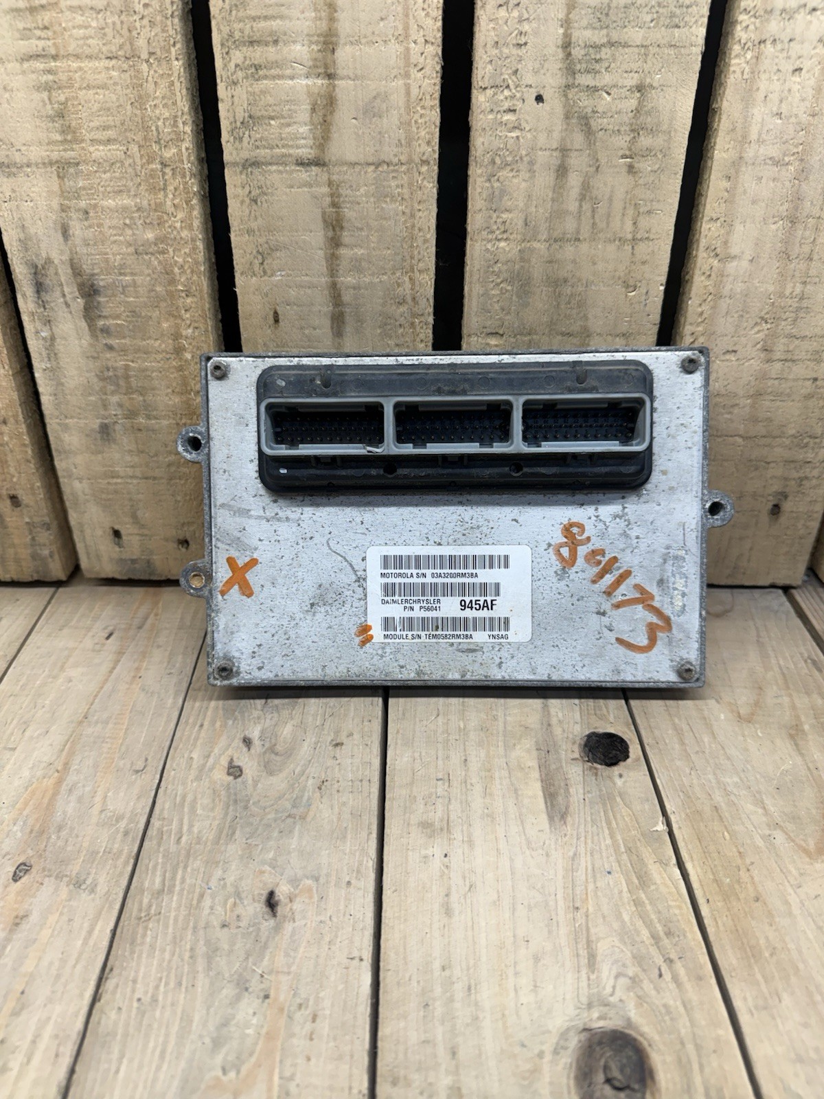 2001-2002 Jeep Wrangler TJ Manual 4.0 Engine Computer ECU ECM PCM 56041945AF