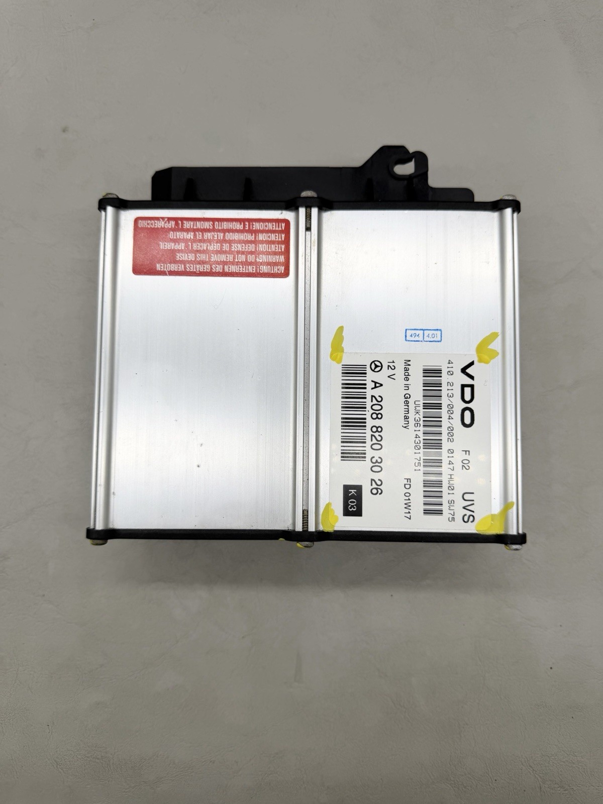 97-03 Mercedes W208 CLK320 CLK430 Convertible Roof Top Control Module Unit OEM