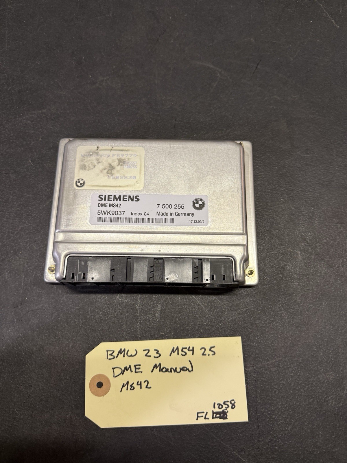 BMW M54 DME manual Transmission Ms42 OEM