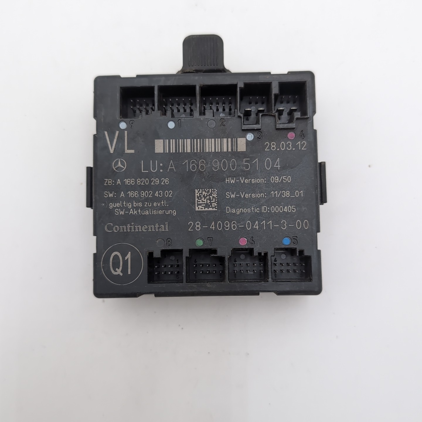2012 – 2020 Mercedes GL ML GLE GLS Front Left Door Control Module A1669005104