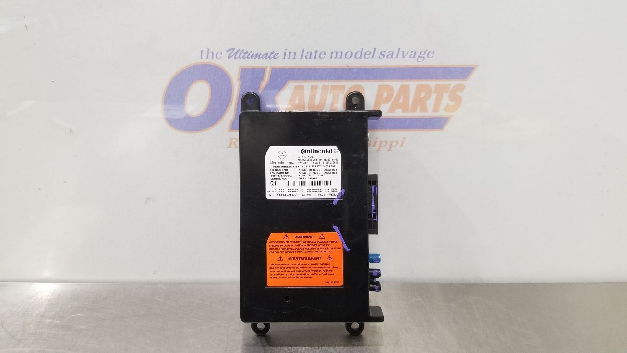 17 MERCEDES BENZ AMG GT-S C190 COMMUNICATION CONTROL MODULE 2539004500