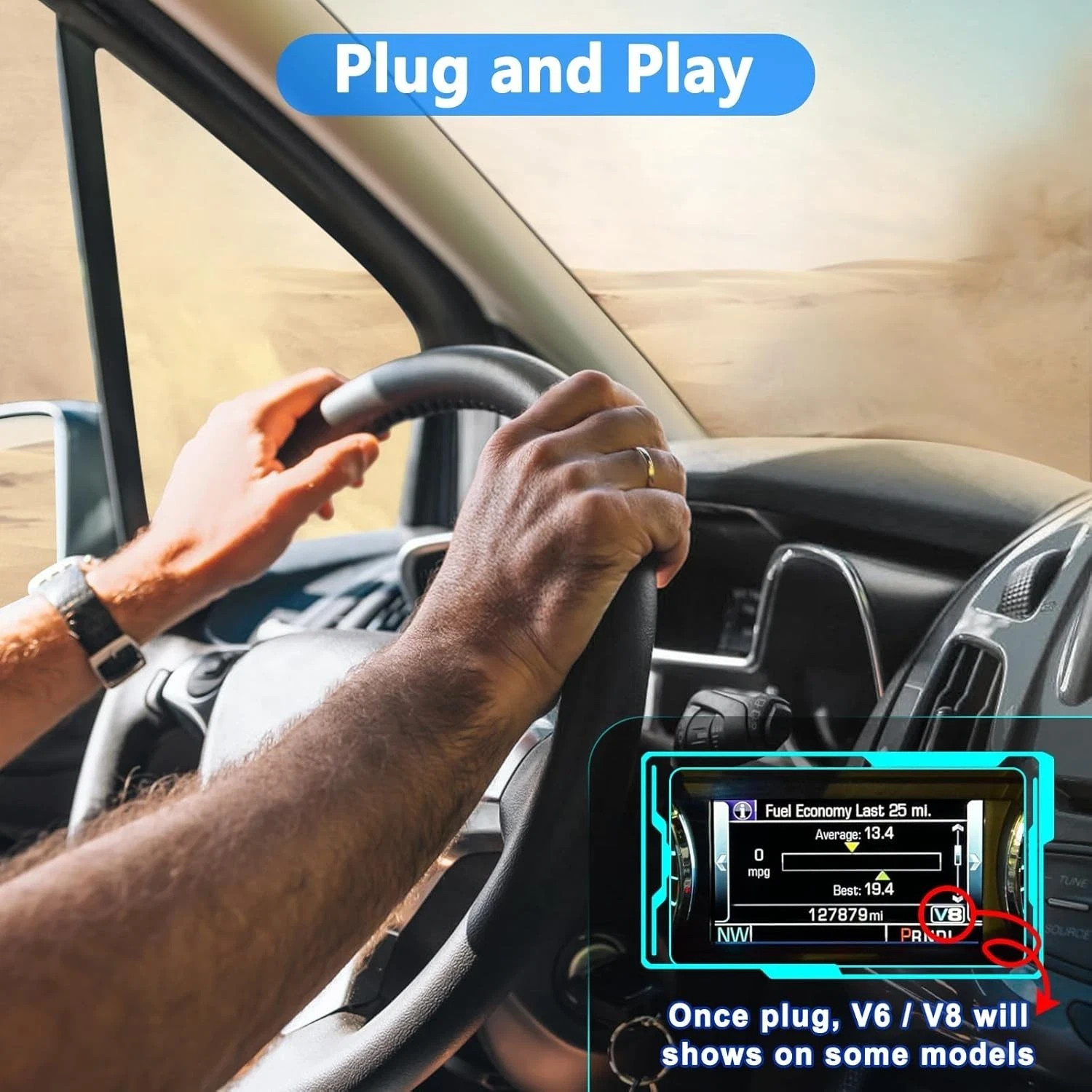 Fuel Management Disabler AG001 Compatible with Chevy Silverado Tahoe Sierra