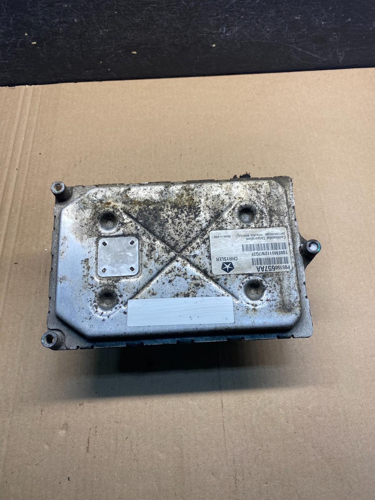 2012 Dodge Avenger Engine Computer Control ECM ECU OEM AE6289 DW