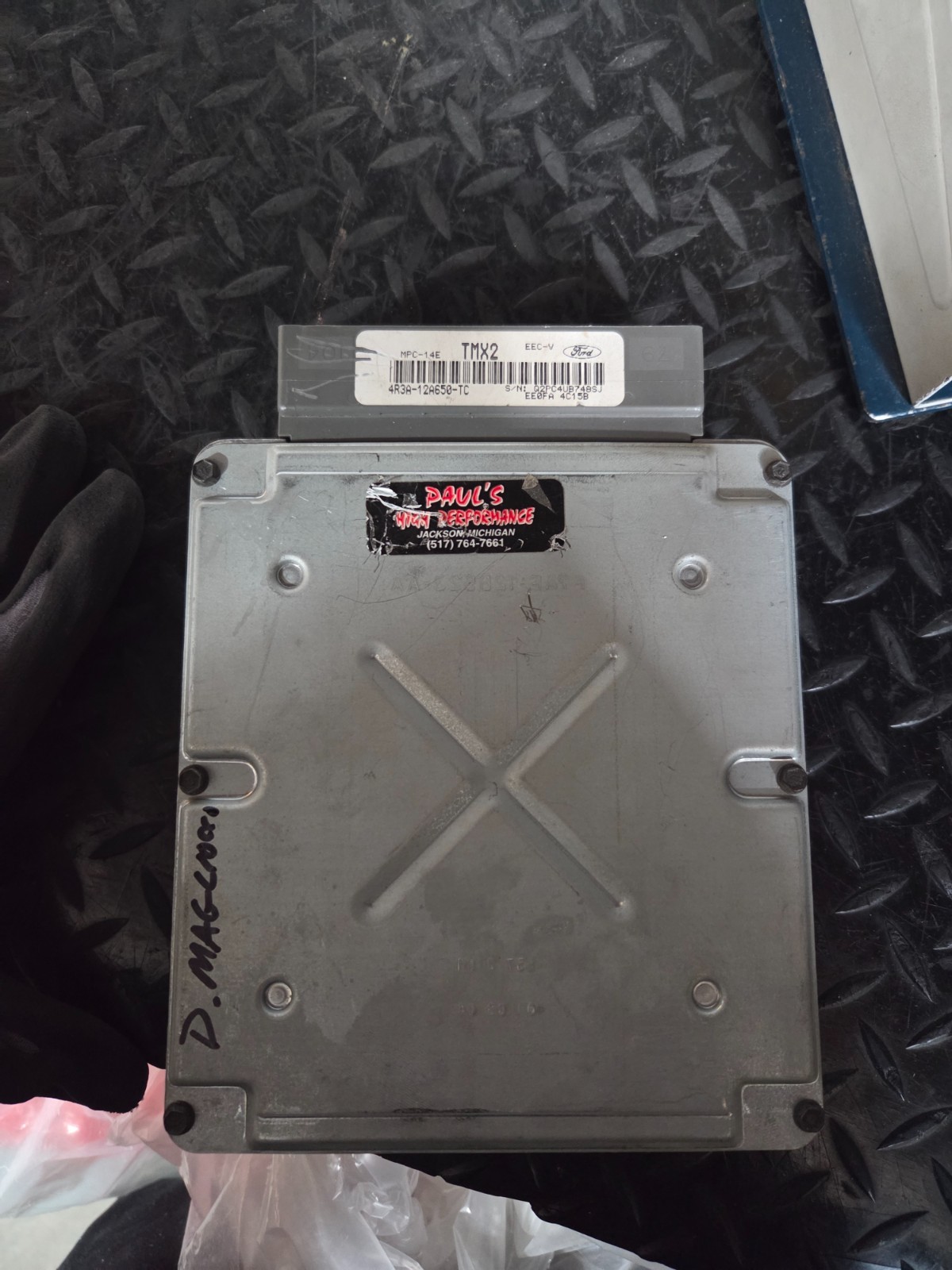 2004 Ford Mustang Mach 1 Engine Computer ECU ECM tmx2 Manual Trans 4.6L
