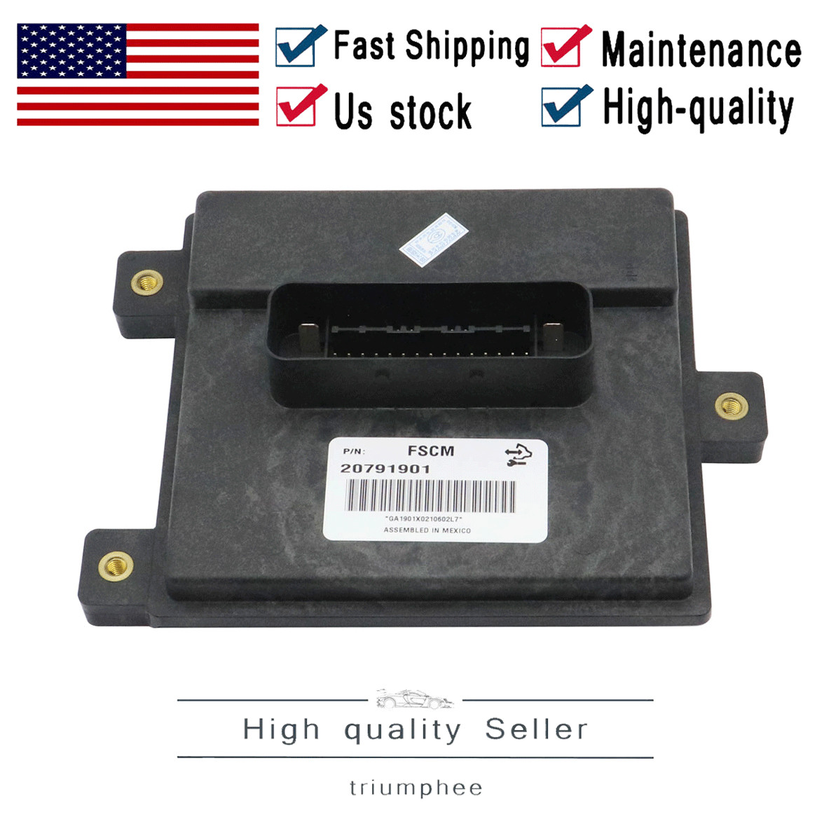 1x Fuel Pump Control Module For Programmed 25854536 07-09 GM Trucks & SUVs US