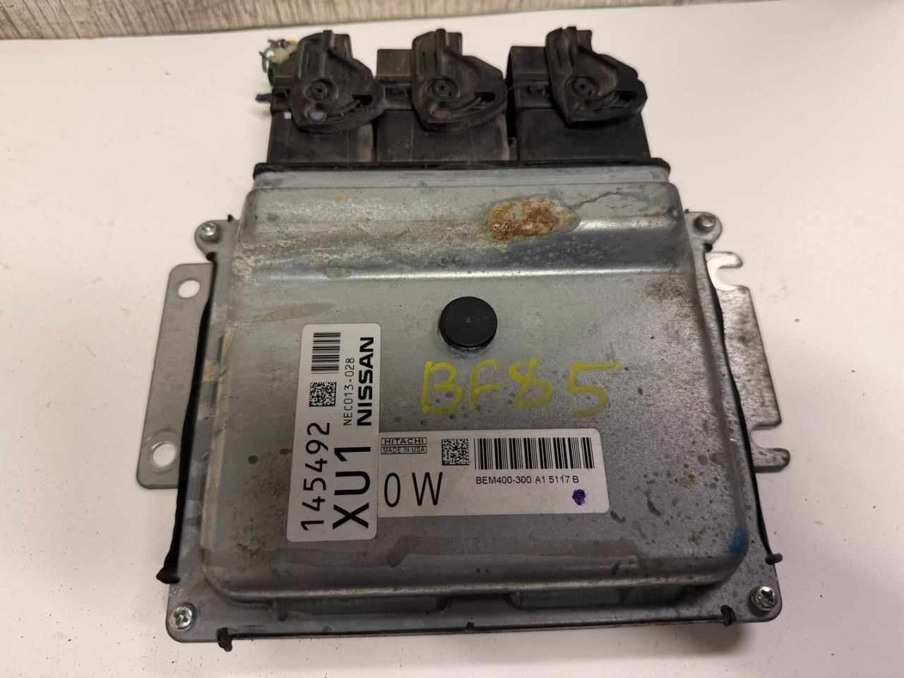 2015 ALTIMA Engine Control Module Computer ECU – BEM400-300 A1; NEC013-028