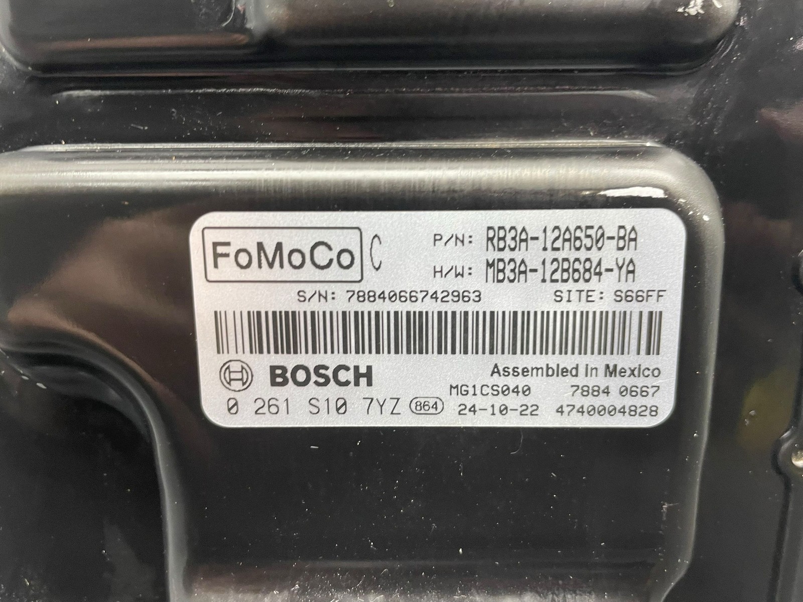 2024 Ford Ranger 2.3L 4×4 Engine Computer Control Module Unit Ecu Ecm Rb3a12a650