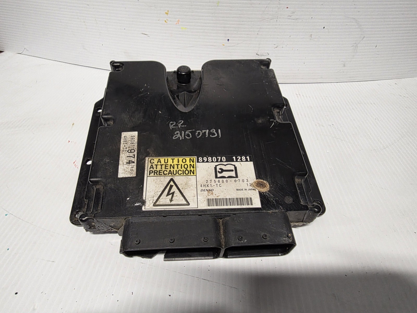 2007-2010 Isuzu 4HK1-TC Denso ECM (MATCH 898070 1281) (MATCH 275800-6703)