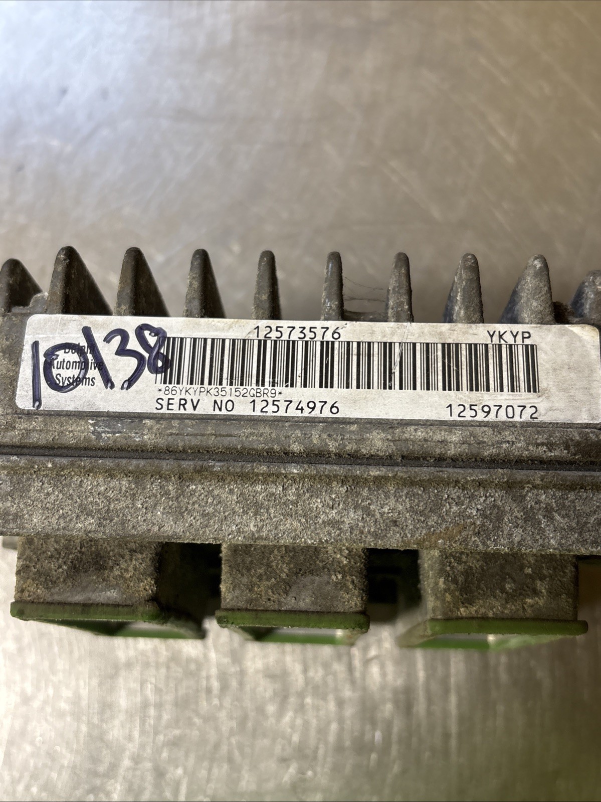2003-2005 CHEVROLET TRAILBLAZER ECU ECM OEM 12573576 YKYP