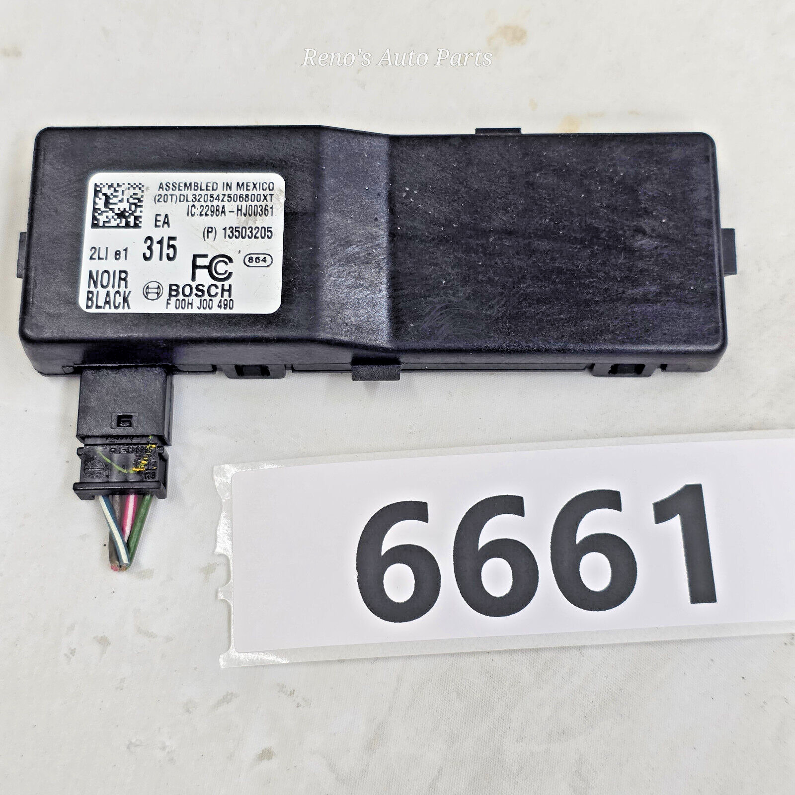 10-17 Chevrolet Equinox Keyless Entry Locking Receiver Control Module 13503205