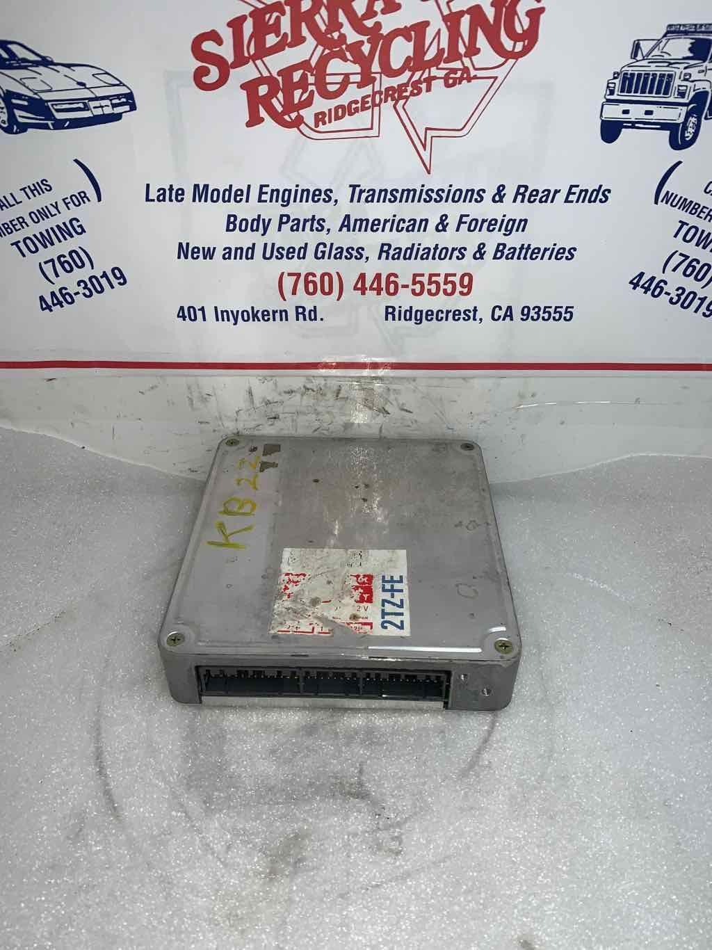 91-93 Toyota Previa Engine Brain ECU Match # No Tag 6 Month Part Warranty Sierra