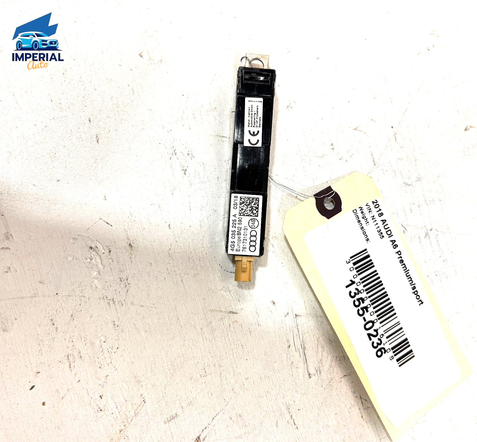 Audi A6 Premium 2012-2018 Rear Left Lower Side Antenna Booster Module Unit OEM
