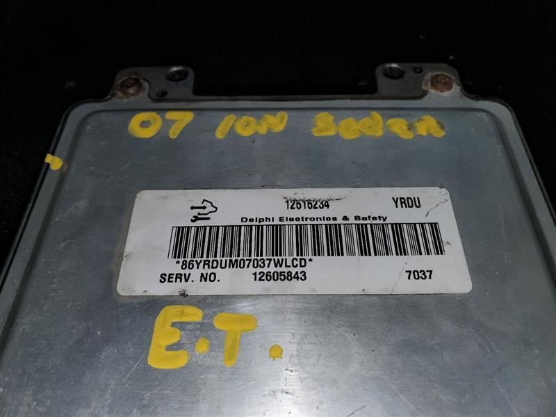 Engine ECM Electronic Control Module Behind Fan Shroud Fit 07 ACADIA ID 12605843