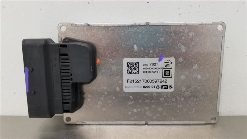 16 CHEVY CORVETTE C7 Z06 SUSPENSION CONTROL MODULE 23207801