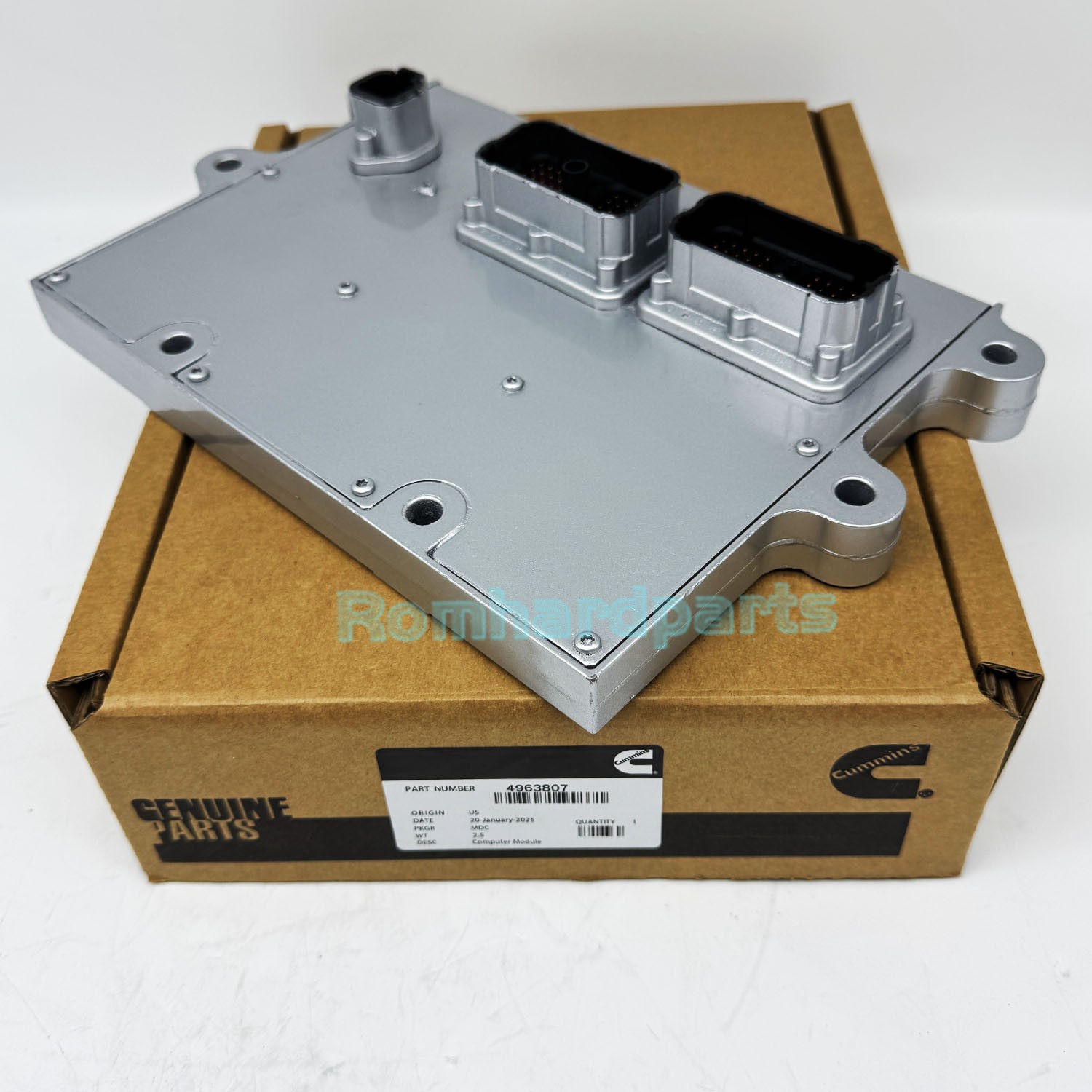 Control Module ECM ECU Computer 4963807 4963807RX 4963808 For Cummins ISM New