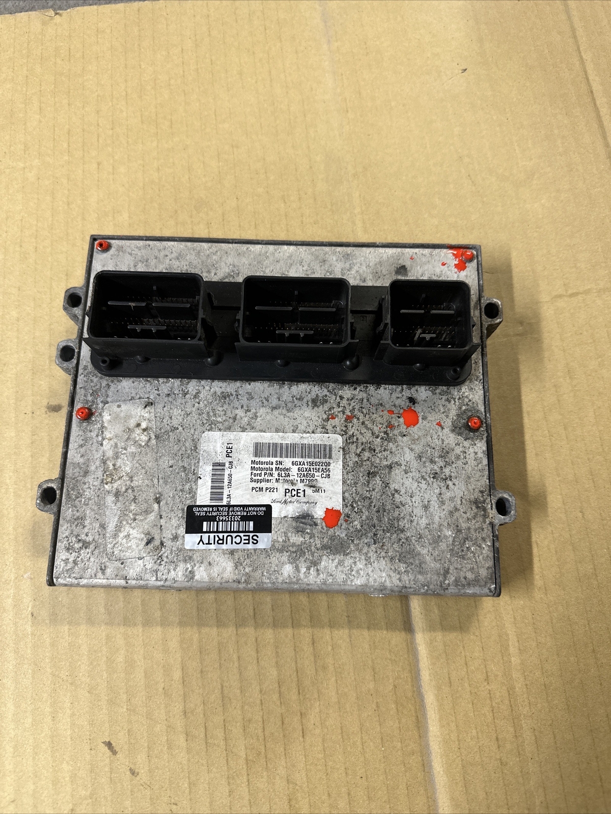 2006 Ford F150 ECU ECM PCM Engine Control Module 6L3A-12A650-CJB