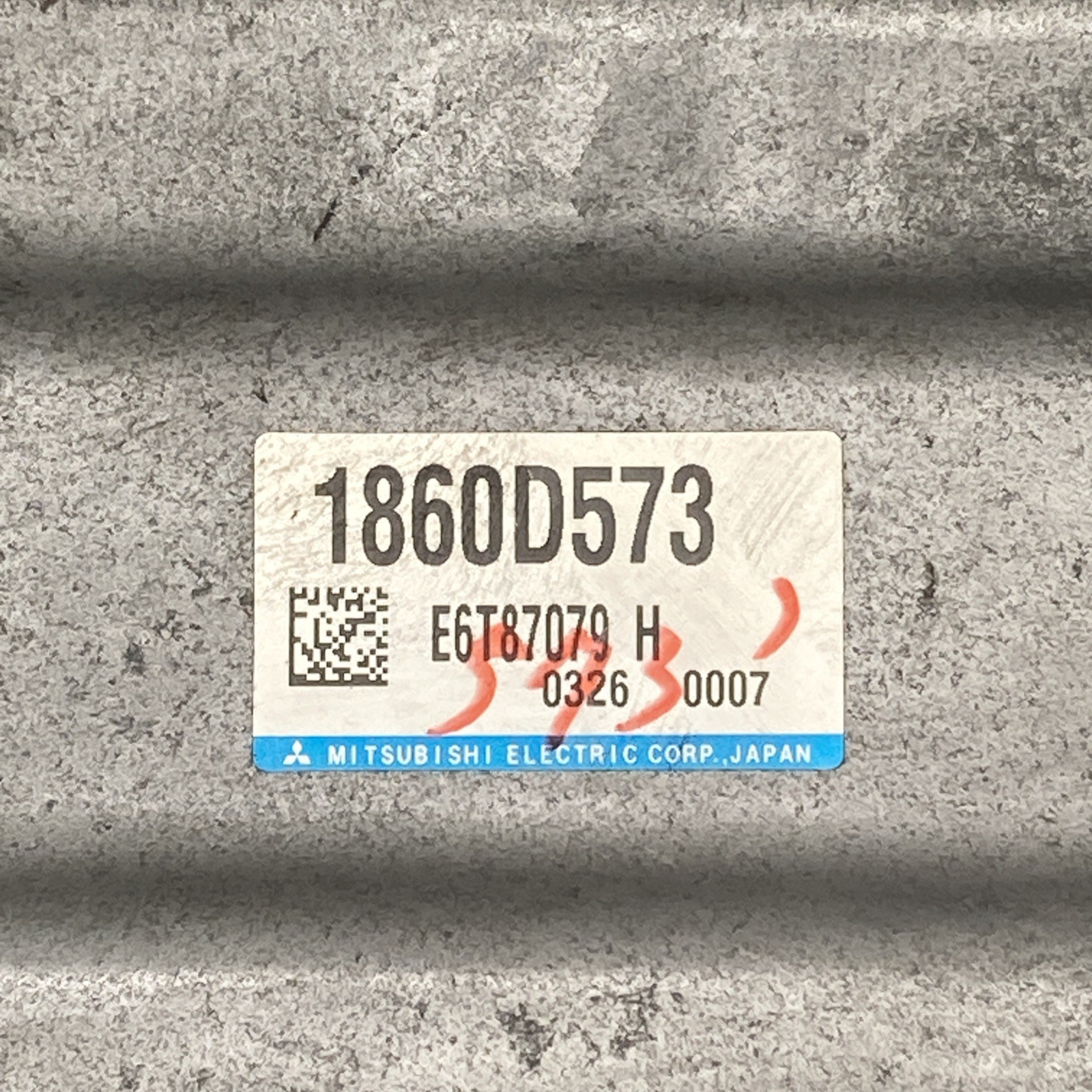 2020 Mitsubishi Eclipse ECU/ECM 1860D573