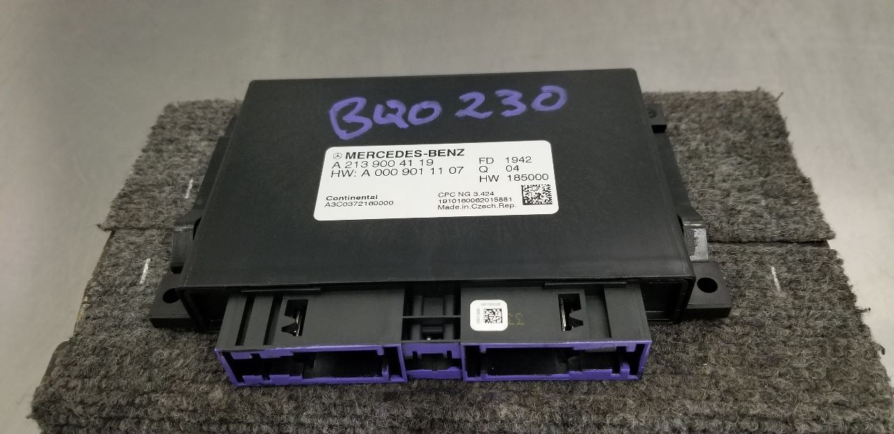 20 MERCEDES-BENZ GLC300 DRIVETRAIN CONTROL MODULE 2139004119