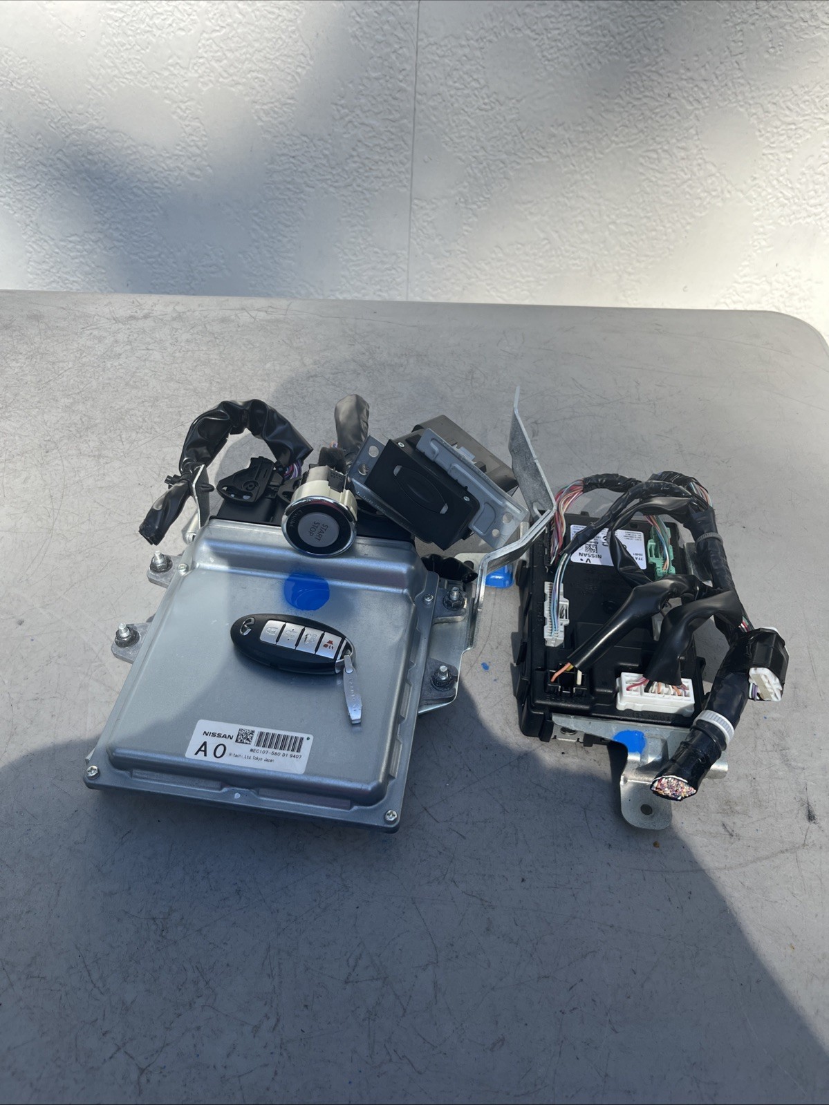 2009 Infiniti G37 3.7L 6V AWD Engine & Body Control Module Ecm Bcm W/ Key OEM