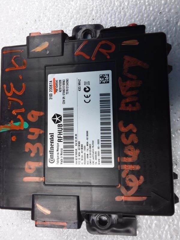 KEYLESS ENTRY MODULE JEEP GRAND CHEROKEE 2014 824569 ID # 68143495AE