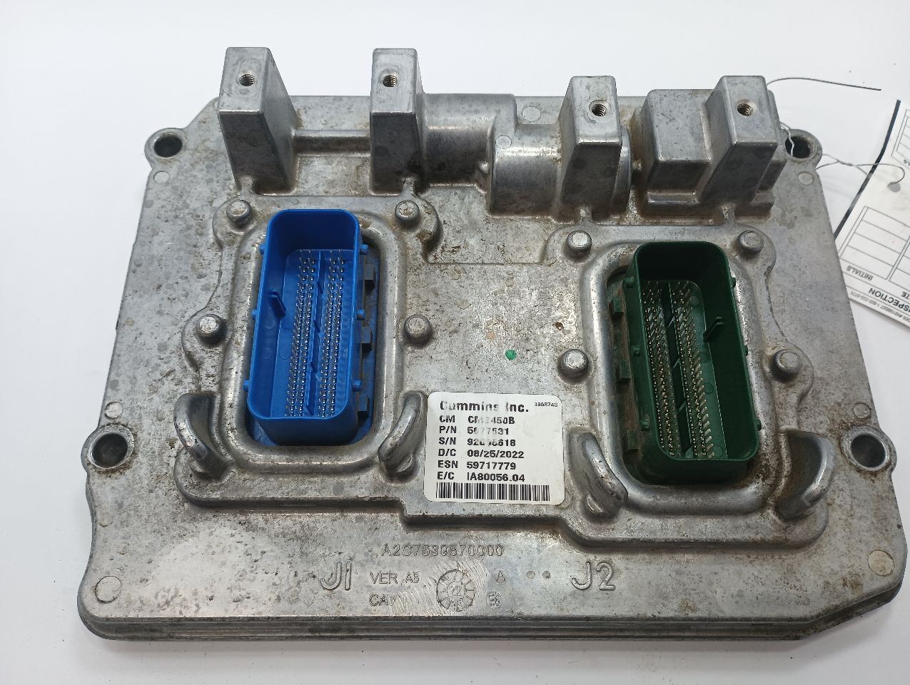 Engine ECM Electronic Control Module from 2022 Dodge Ram 2500 6.7L 13040438