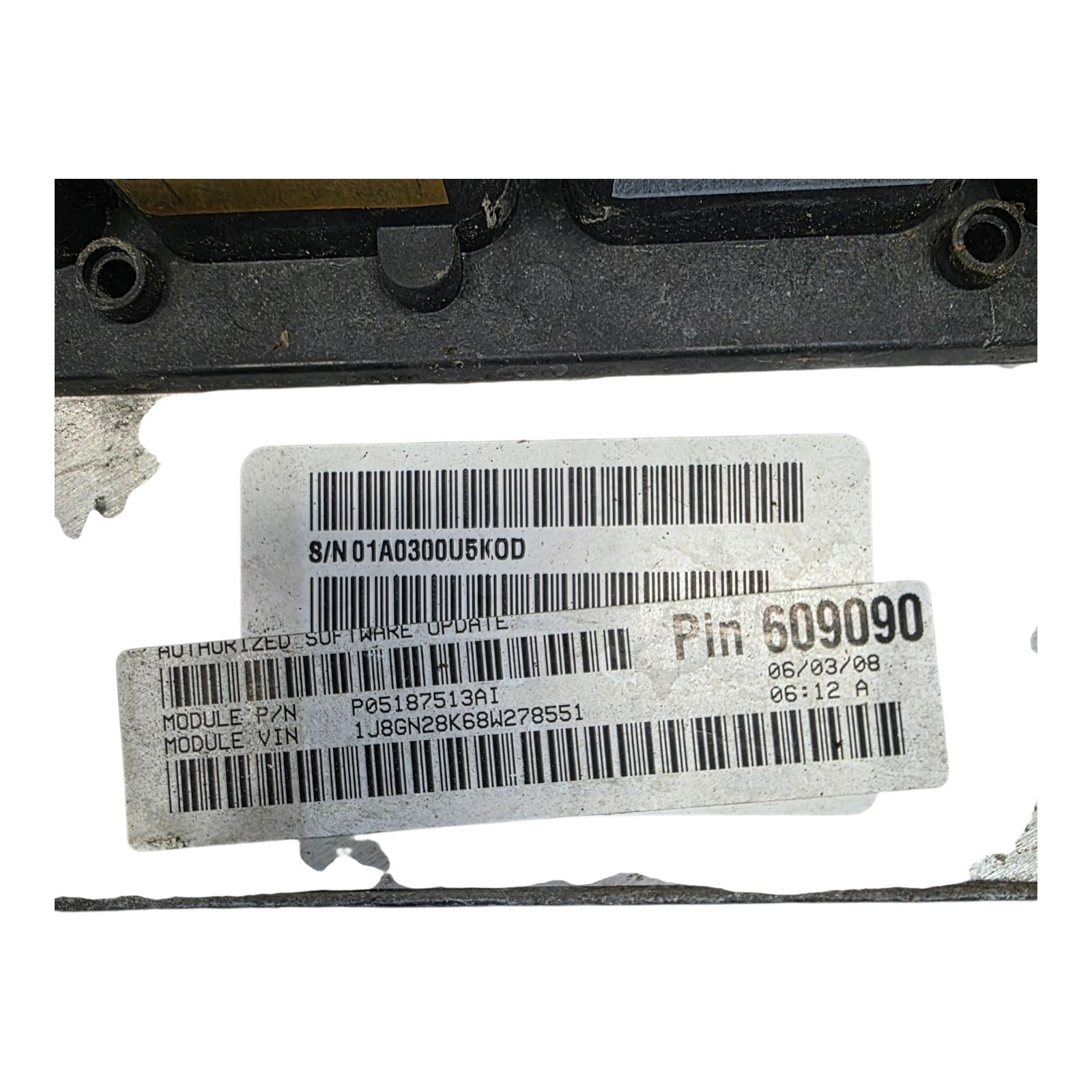 2008 Jeep Liberty 3.7L Engine Computer ECU ECM Control Module P05187513AI OEM