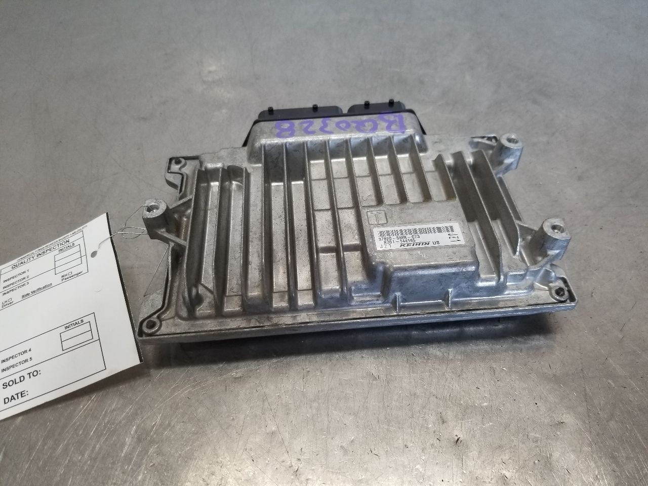 21 HONDA ODYSSEY TOURING ENGINE CONTROL MODULE 3.5L 378205MRC73