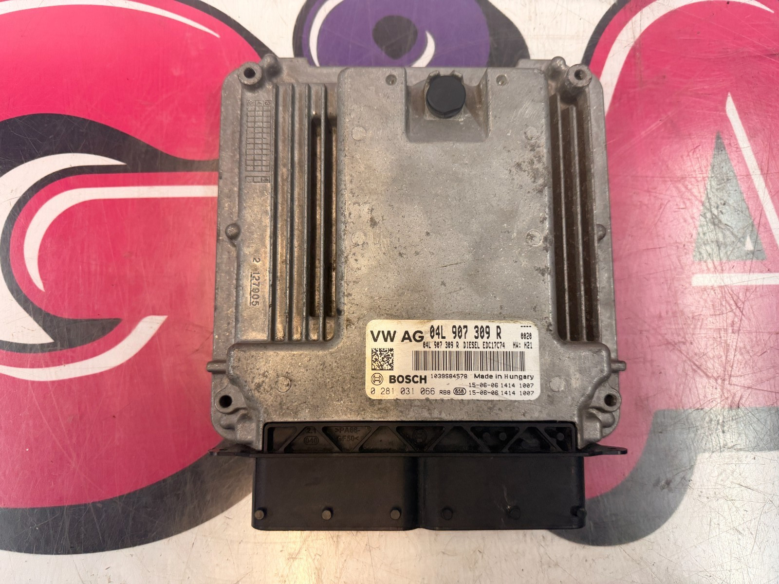 15 VW PASSAT SE 2.0 TDI ESTATE ENGINE CONTROL UNIT ECU 15-24 04L907309R