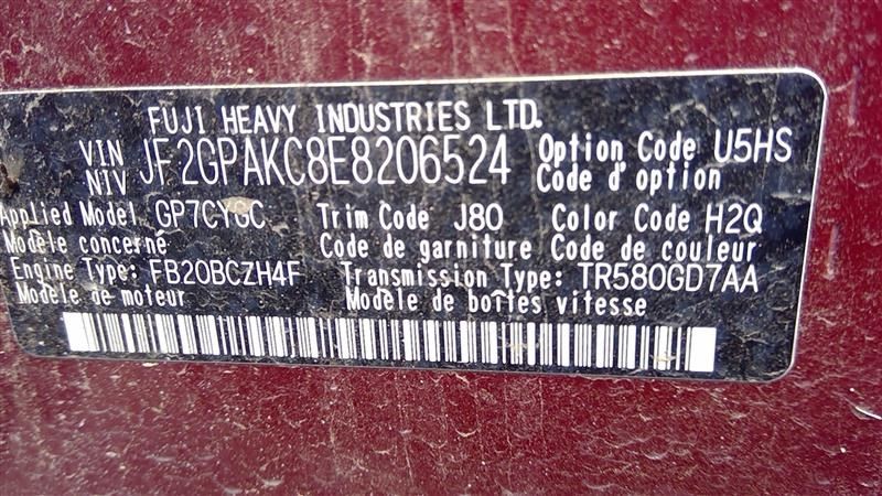 Chassis ECM Multifunction Integrated Unit Canada Market Fits 14 IMPREZA 326858