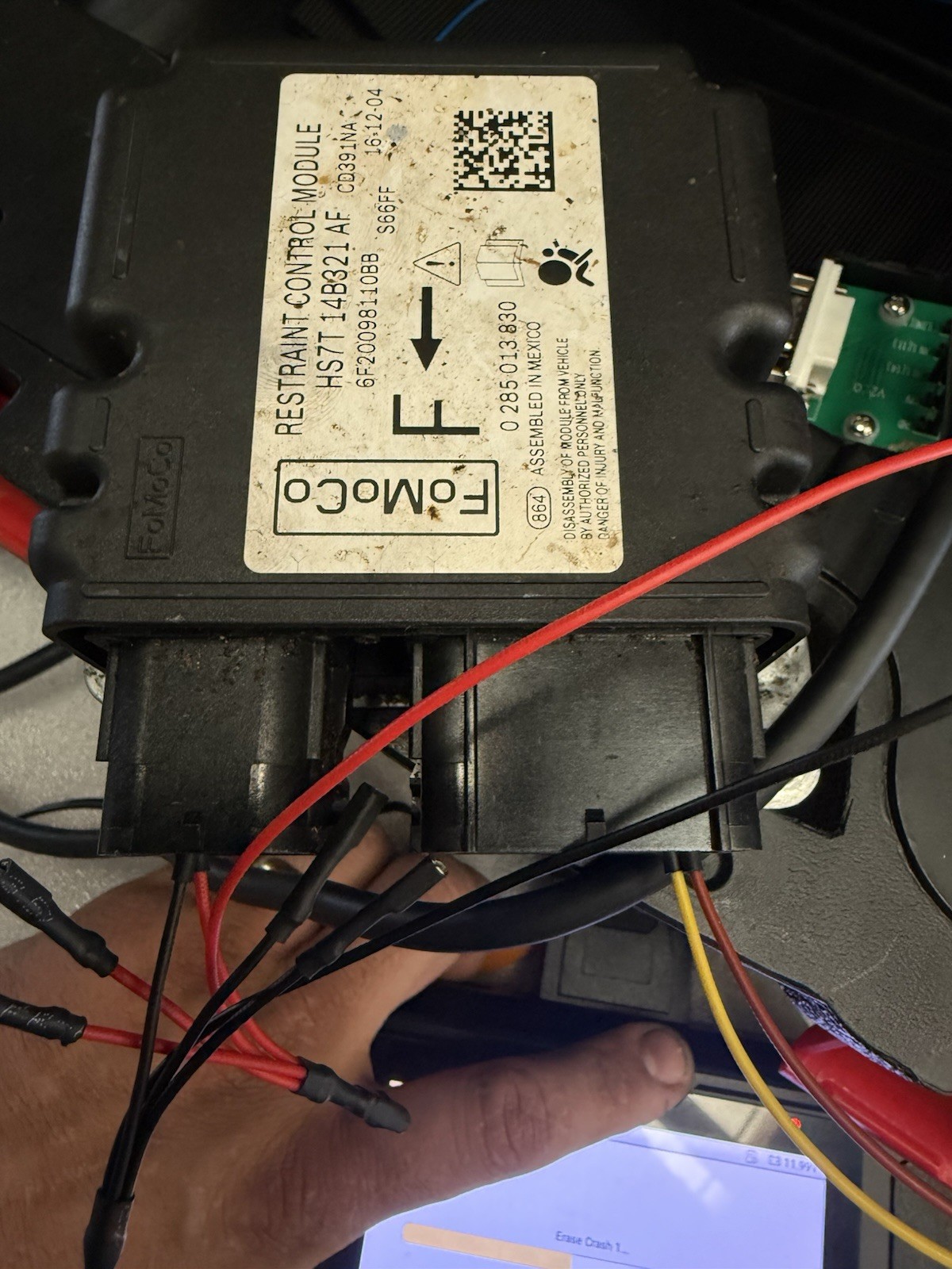 FITS ALL FORD SRS AIRBAG COMPUTER MODULE RESET SERVICE RCM RESTRAINT CONTROL OEM