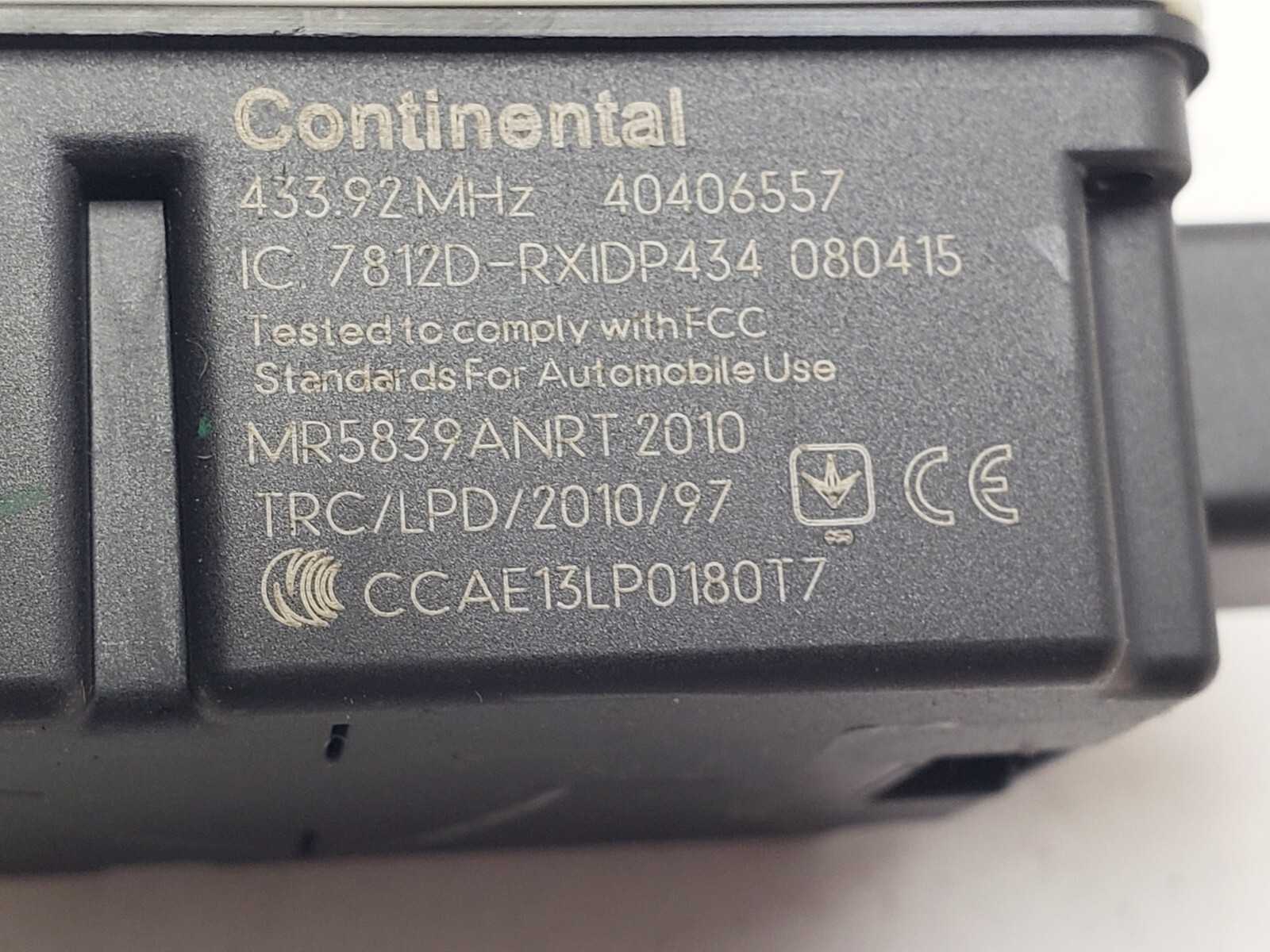 INFINITI Q50 KEYLESS ENTRY CONTROL MODULE 2015 285954GR0A