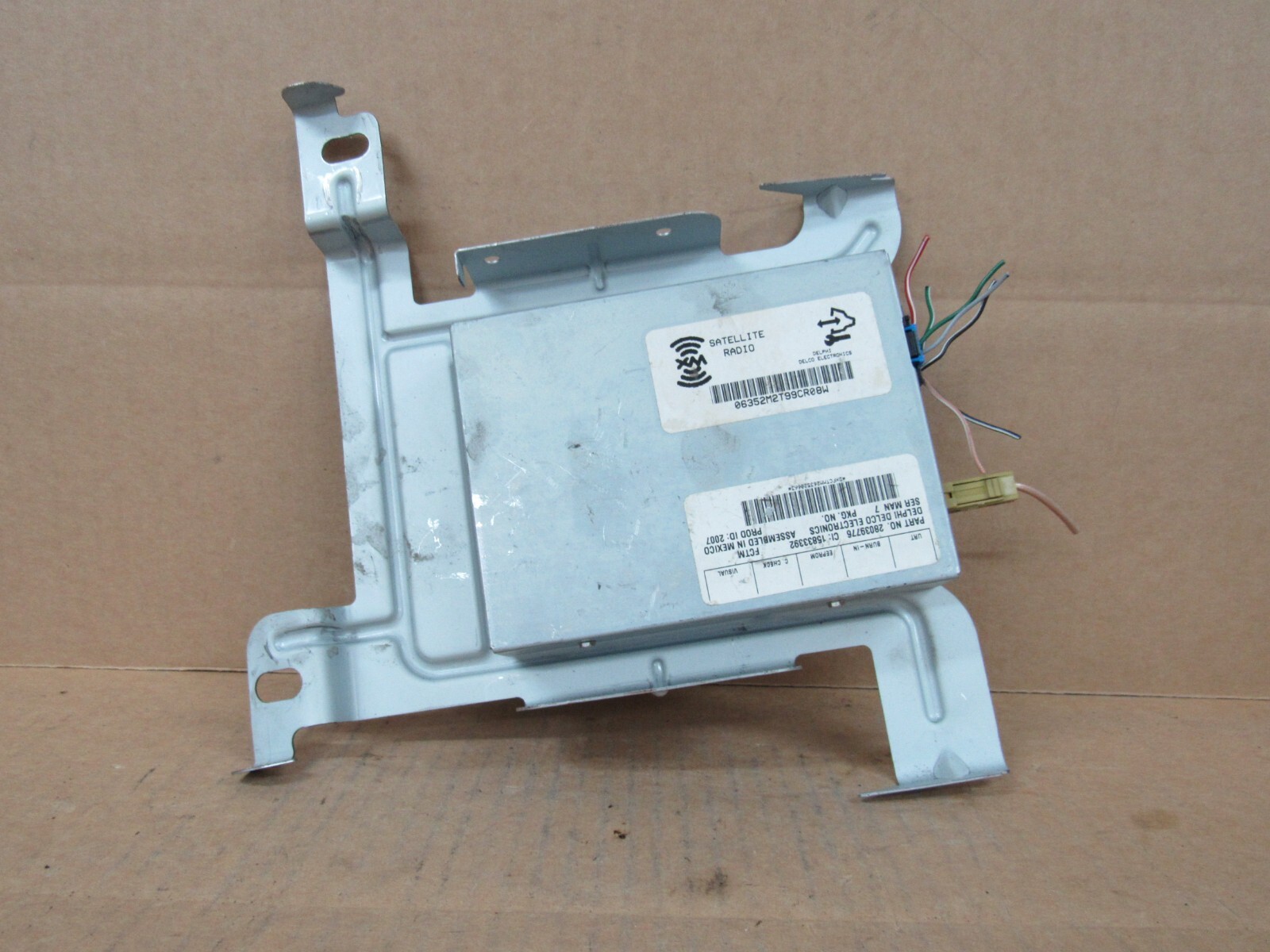 06 07 08 09 10 11 12 13 14 15 16 BUICK LUCERNE XM RADIO RECIEVER MODULE OEM