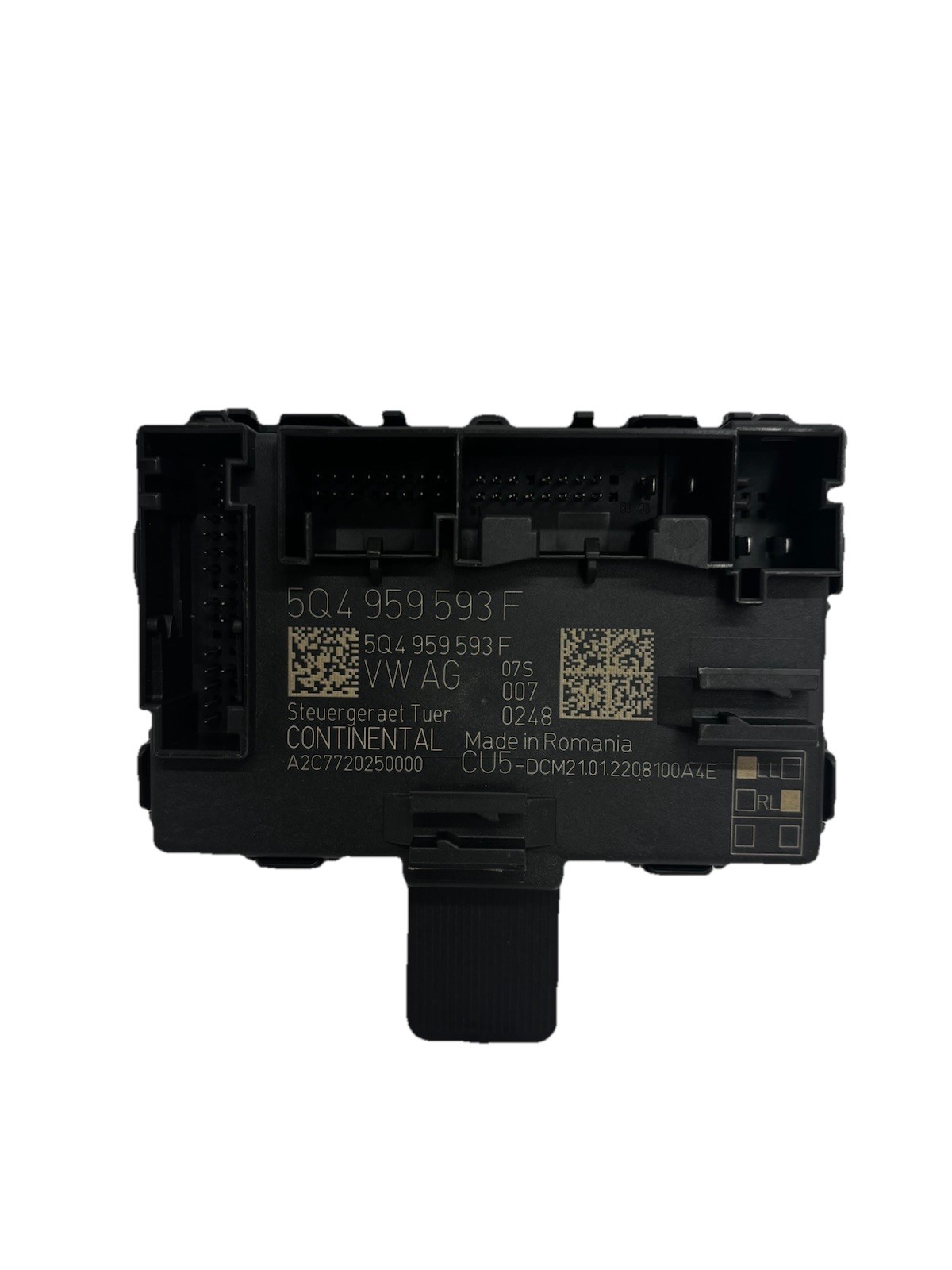 Skoda Superb/Octavia/Vw Golf 7.5/T-Roc Right Front Door Control Unit For 2018-19