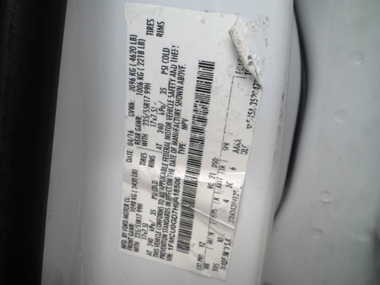 Engine ECM Electronic Control Module 1.5L Fits 17-19 ESCAPE 104853024